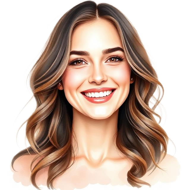 Illustration of a woman in perimenopause